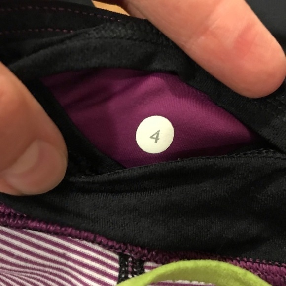 LULULEMON RUN EMPOWER CROP PANTS BLACK Leggings - Picture 5 of 11